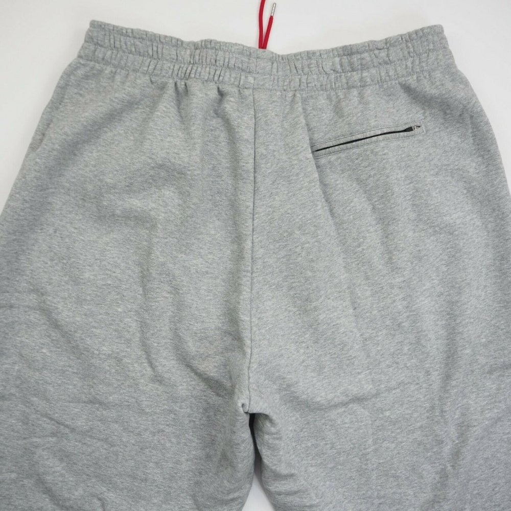Nike Air Jordan Classic Fit Warmup Fleece Mens Pants Retro Grey - Picture 7 of 7
